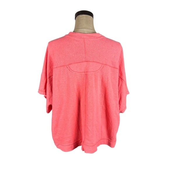 Intimately Free People Honey T-shirt Oversized Bright Pink S - Picture 4 of 8